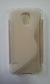 Силиконов гръб S-Line за Samsung G900F Galaxy S5 Бял